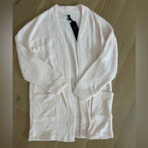NWT Kuwalla Tee Plush Cardigan Pearl White Lounge Sweater – Size Medium